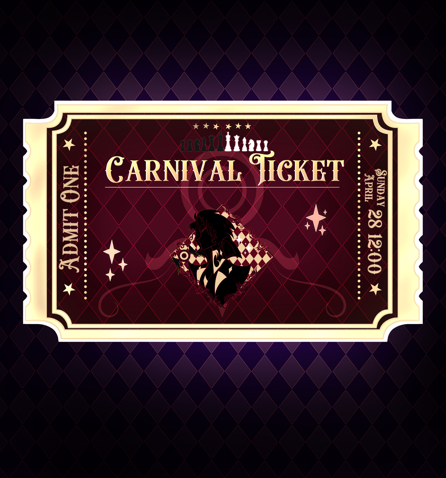 Stickers - Carnival Tickets Series 1